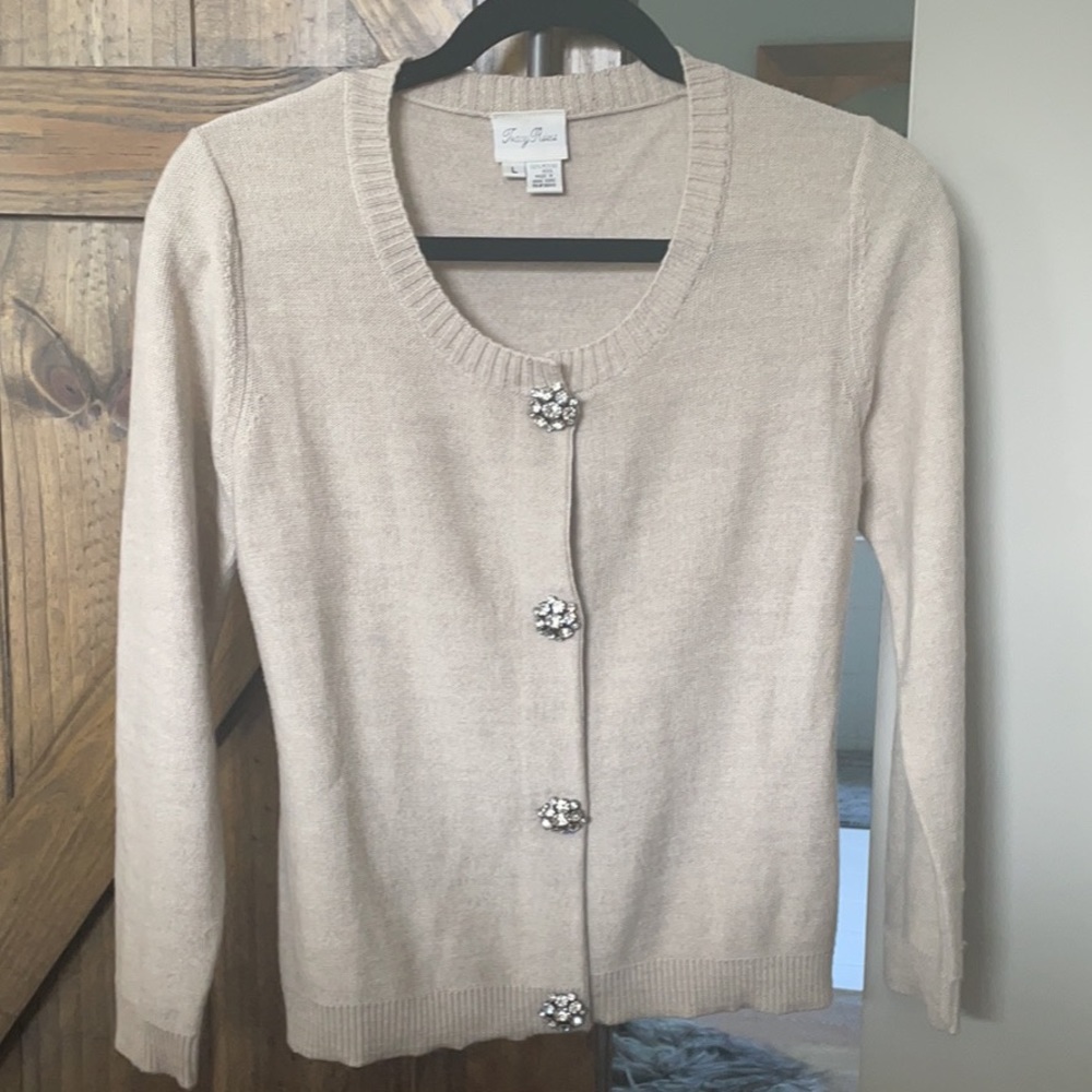 Anthropologie Cardigan 100% Merino Wool